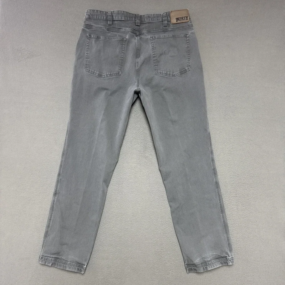 Duluth Flex Fire Hose Relaxed Fit 5 Pocket Pants Mens Sz 36x32 (32x30) Stretch
